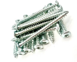 7.5MM X 80MM TORNILLO PANHEAD HORMIGÓN MARCO MULTIFIX PUERTA LADRILLO DE MAMPOSTERÍA PUERTA - Imagen 1 de 6