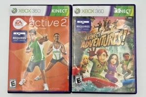 Xbox 360 Kinect Spiele Kinect Adventures und EA Active 2 - Bild 1 von 3