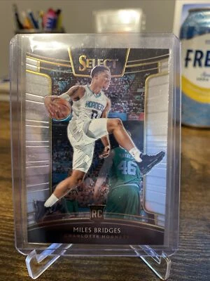 2018-19 Panini Select Concourse RC #17 Miles Bridges - Image 1 of 2