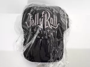 Nuovo cappello nero Misprint Jelly Roll 615 Nashville TN 100% autentico snapback - Foto 1 di 5