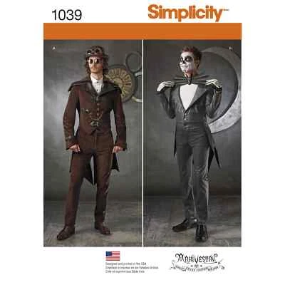 Simplicity 1039  Men's Cosplay Costumes - Image 1 of 4