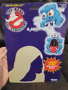 1986 The Real Ghostbusters H2 Ghost Cardback Only Original Used As-Is R - Picture 1 of 5