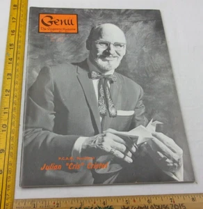 Julian ""Cris"" Cristol Genii International Conjurors revista Magicians 1973 - Imagen 1 de 6