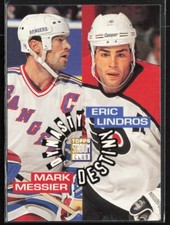 1994-95 Stadium Club Dynasty and Destiny Insert #2 Mark Messier/Eric Lindros New