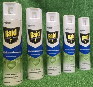 26,33€/L) 5x RAID Mückenschutz 300ml Mückenspray Insektenspray Ameisen Versand0€ - Bild 1 von 10