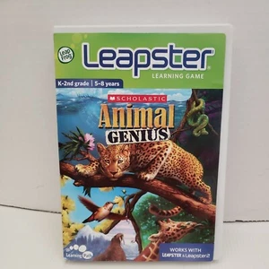 LeapFrog Leapster Animal Genius Aprendizaje Escolástico K-2do Grado 5-8 Años - Imagen 1 de 3
