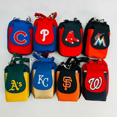 MLB Womens Purse Plus Phone ID Wallet Crossbody Strap Multiple Teams Pick 1 Cover