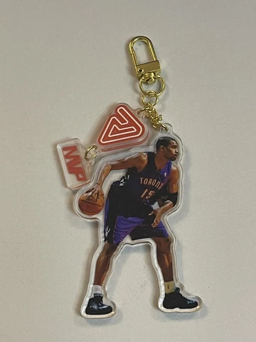 Vince Carter Toronto Raptors Jersey Acrylic Keychain NBA Basketball Cover