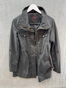 Yoki Women's Size M Black Zip Windbreaker Jacket GUC - Picture 1 of 9