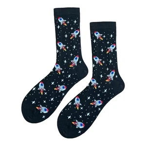 Rocket Socken/Weltraumsocken/süße Socken/Unisex Socken/Spaßsocken - Bild 1 von 1