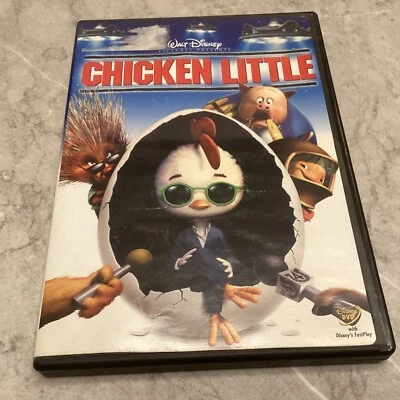 Disney Chicken Little DVD Widescreen Zach Braff Movie Cheetah Girls Animated Kid - Image 1 of 4