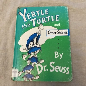 Yertle The Turtle And Other Stories By Dr. Seuss 1958 Former Library Vintage - Picture 1 of 24