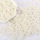 Round Pearl Imitation Beads - Jewelry Making Multicolor Acrylic With Hole Beads