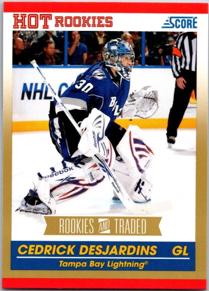 CEDRICK DESJARDINS 2010-11 Score Rookies and Traded Gold #644 ($0.75 MAX SHIP) - Image 1 of 1