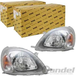 2xTYC H4 SCHEINWERFER LINKS+RECHTS LWR MIT MOTOR für TOYOTA YARIS BIS 02.2003 - Bild 1 von 1