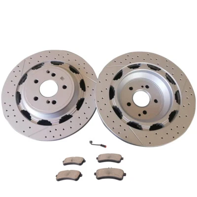Rear Brake Rotors&Pads For W222 S450 S63 S65 AMG A2224232012 - Изображение 1 из 4