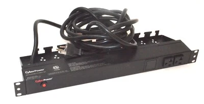 CyberPower 12 Outlet Rack Power Distribution Unit (PDU) *Used* PDU20M2F10R - Image 1 of 4