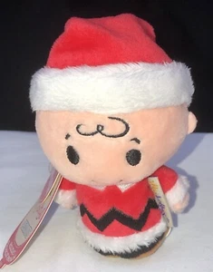 Peanuts Charlie Brown Navidad Santa Itty Bittys por Hallmark Nuevo Con Etiquetas - Imagen 1 de 4