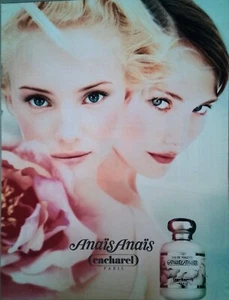 Publicité parfum . Anaïs Anaïs de Cacharel . Feuille de magazine. - Picture 1 of 1