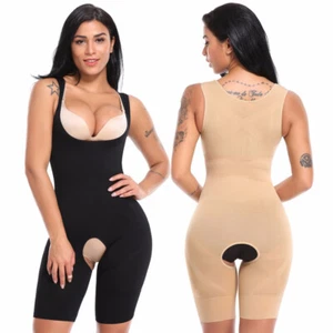 Shapewear Women Firm Tummy Control Slimming Bodysuit Full Body Shaper Body Suit - Picture 1 of 29