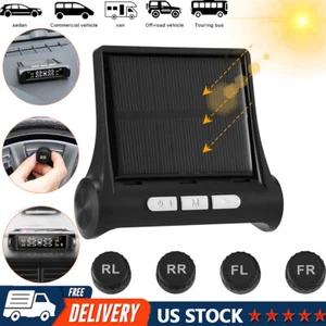 LCD Digital Display Car Tire Temp Pressure Monitor System w/External Sensor - Picture 1 of 13