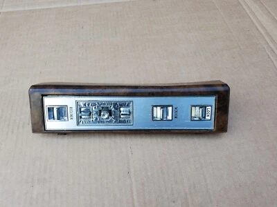 Cadillac Brougham 1990 1991 1992 derecha ventana principal pasajero y bisel interruptor asiento Foto 1 de 4