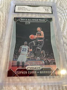 STEPHEN CURRY WARRIORS 2015 PRIZM ALL-STAR TEAM #364 GRADO 10 L@@@@K - Foto 1 di 2
