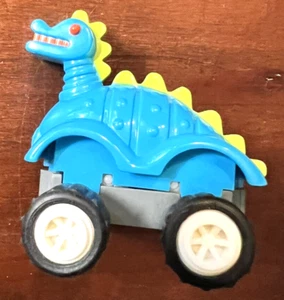1994 Burger King Kids Club Dino Crawler Blue Car Figure 2" Figure C-3-10 - Imagen 1 de 7