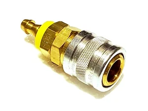 FOSTER 1513, 1/4" ID Schlauch Widerhaken x 1/4", Industrie, Kupplung Messing Luftverschraubung - Bild 1 von 2