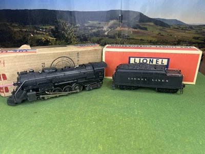 LIONEL POSTWAR 1947 726 BERKSHIRE 2-8-4 LOCOMOTIVE 2426W 12 WHEEL TENDER C-7 - Image 1 of 4