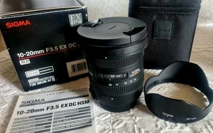 Objetivo Sigma 10-20 mm/3,5 EX Nikon DC HSM ¡COMO NUEVO! MUY BUENO! - Imagen 1 de 10