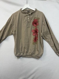 Camisa Kona Coffee Manga Larga Camisa Hawaii Crazy Talla M - Imagen 1 de 9