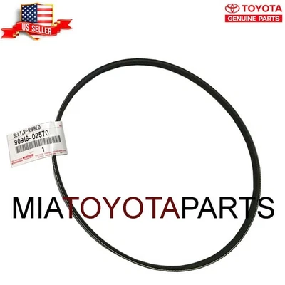 Cinturón Serpentine Original Toyota 2004-2009 Prius Prime V 90916-02570 Foto 1 de 4