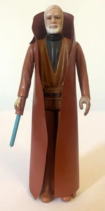 Vintage Kenner Star Wars Obi-Wan Kenobi Action Figure 1977 Hong Kong First 12 - Picture 1 of 6