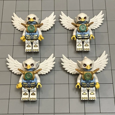 LEGO Legends of Chima Ewar Eagle Minifigure 30250 70012 Set Of 4 H3 24 - Image 1 of 2