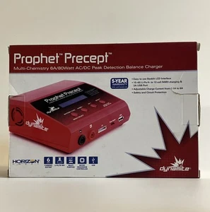 Prophet Precept Dynamite 6A/80 Watt ACDC Peak Detection Balance Charger DYNC2015 - Picture 1 of 18