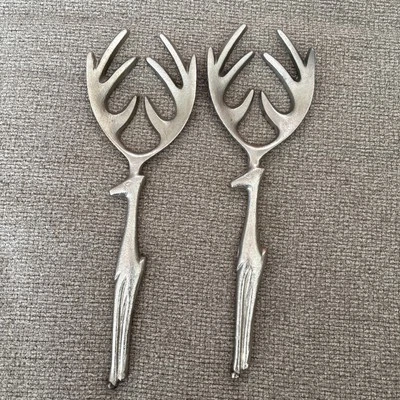 Pottery Barn Reindeer Servers 11” - Image 1 of 4