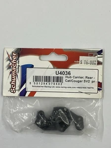 Schumacher Racing Ltd. #U4036 (Hub Carrier; Rear - Cat/Cougar SV2 - pr) - Picture 1 of 2