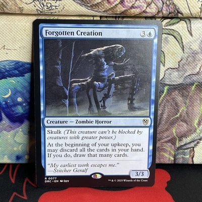 Forgotten Creation #0077 Commander: Aetherdrift Regular NM - Image 1 of 3