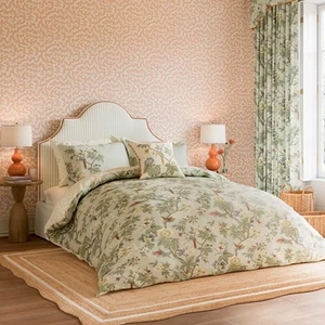 Sanderson Lophura Double Bed English Grey Duvet Cover Set - Picture 1 of 3