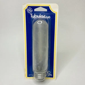 GE Lamps 40T10/F - 40-Watt Tubular Bulb Soft White, T10 1CD Light Bulb NOS - Picture 1 of 2