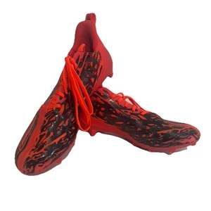 Adidas Herren Stollen orange/schwarz Größe 10,5 gebraucht - Bild 1 von 12