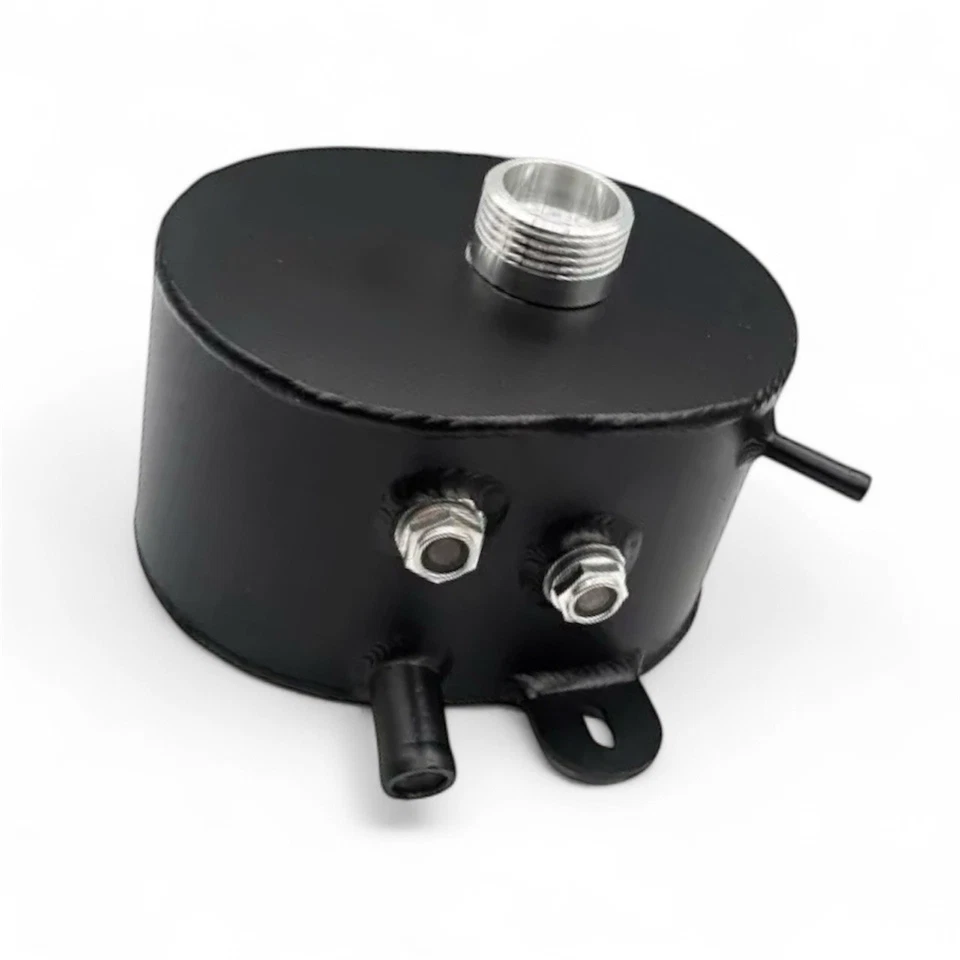 VASCHETTA ACQUA radiatore Fiat 500 Abarth in alluminio RINFORZATA + TAPPO - Image 1 of 4