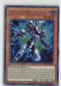 YuGiOh Ghosts From the Past: The 2nd Haunting Vision HERO Increase Ultra Rare - Picture 1 of 2