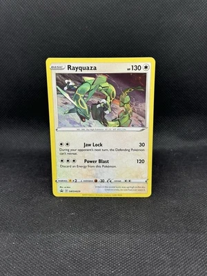 Rayquaza SWSH029 SWSH: Sword & Shield Promo Cards Holo Swirl Pokemon TCG - Image 1 of 4