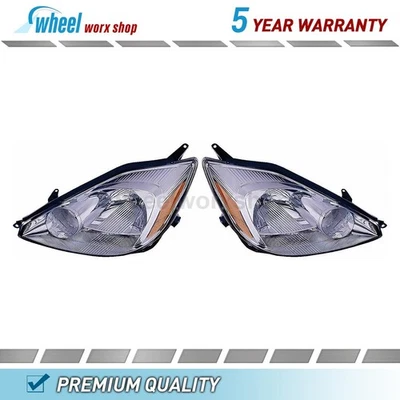 Left Right Headlight Assembly for Toyota Sienna 3.3L 2004 2005 - Image 1 of 3
