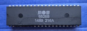 MOS 6526B | MOS 6526 B CIA Chip for COMMODORE 64/C128/1570 Genuine Part_3Mhz - Picture 1 of 3