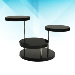  6 stücke Schmuck Display Stand Acryl rotierender 3 Schicht Halskette Ring - Bild 1 von 12