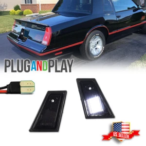 Smoke White LED License Plate Lights for 79-88 NEW Monte Carlo Monte Carlo SS LS - Bild 1 von 11