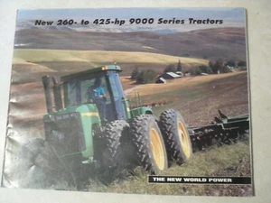 John Deere, New 260 to 425 hp 9000 Series Tractors Brochure, 1996 (e11) - Picture 1 of 1